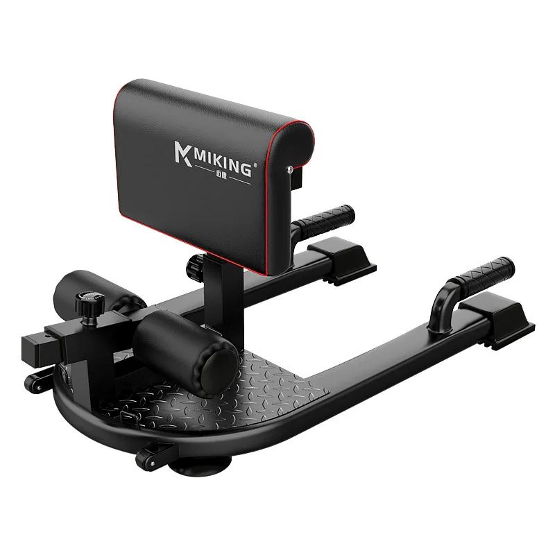 MIKING Adjustable Deep Squat Machine Sit up Stand Bench for Home Gym Exercise Station Glute Leg Trainer