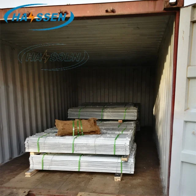 Electric Power Distribution Line  Hardware Angle Steel Crossarm