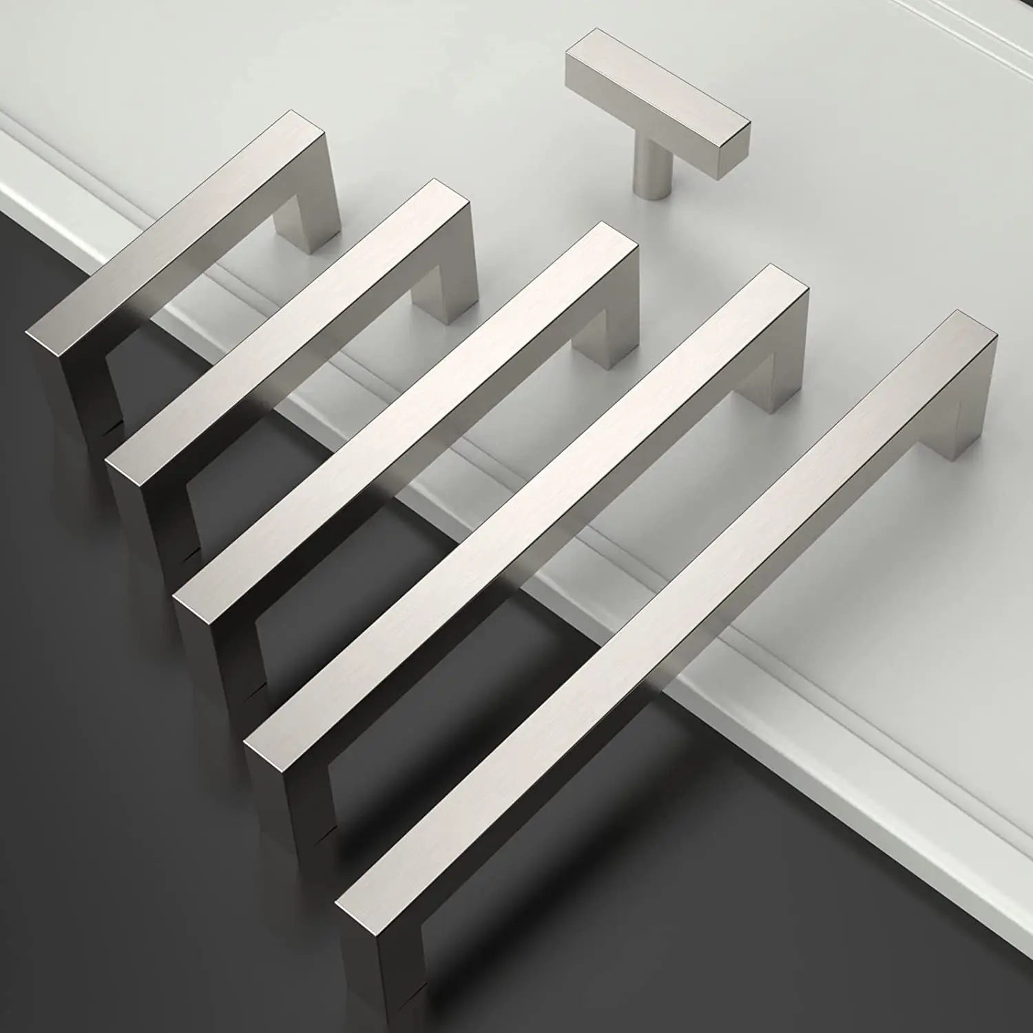 Oem Factory Furniture Hardware Modern Handle Stainless Steel Kitchen Handles Bar