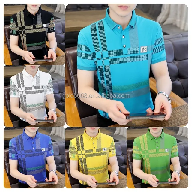 Men's Polo T-shirt Factory Supplies Low Price Men's Sports Polo T-shirts High Quality Polo T-shirts