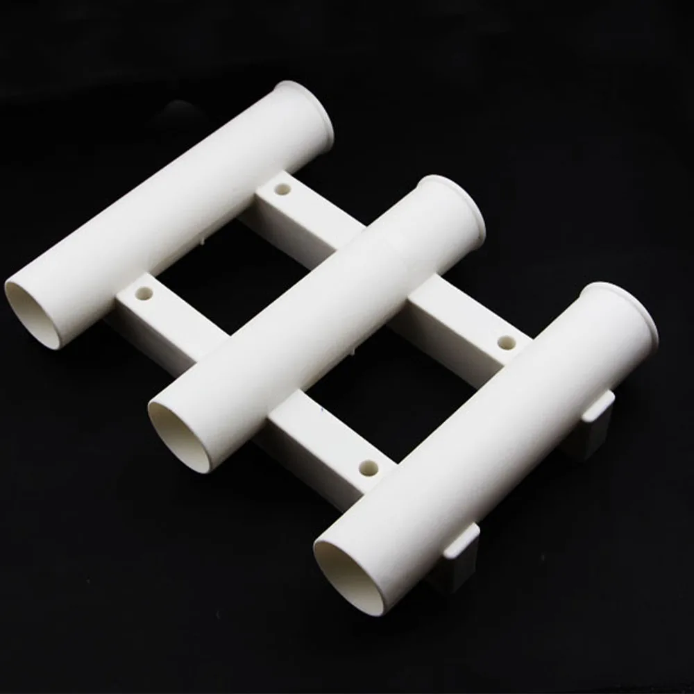 surf fishing pvc rod holder Holder, 4 Pack Ground Fishing Pole Stand, Bank Fishing, Blue Dr.Fish 27-inch PVC Sand Spike
