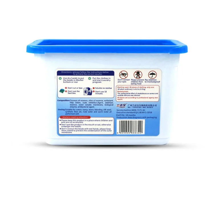 High Efficient Safe Liquid Washing Soap Detergent Capsules Laundry Pods Ball Gel with Best Quality