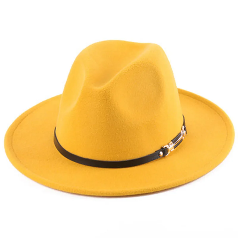 Topi Fedora Eropa Dan Amerika Wol 