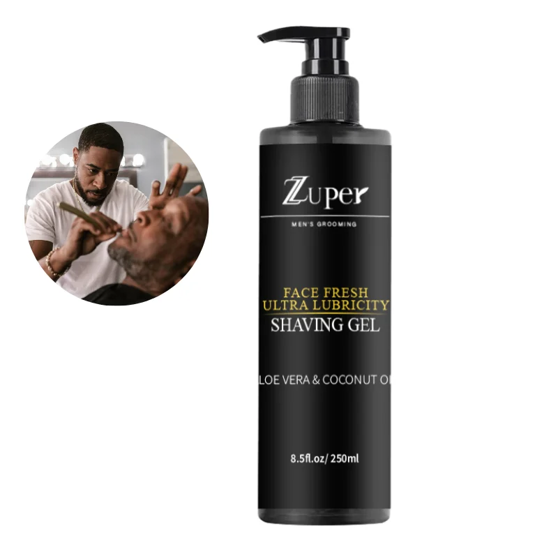 Wholesale Custom Moisturizing Barber Transparent Nonirritating Shaving
