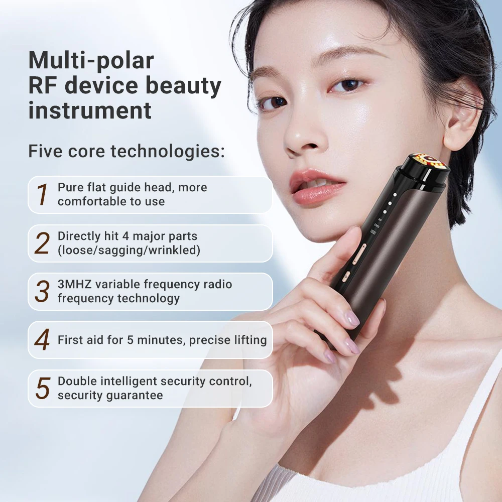 Portable Face Massage Rf Ems Skin Tightening Beauty Equipment Portable