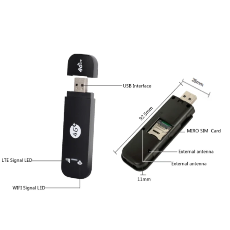 MDM9207 4G Wifi Modem  USB Original 4G Wireless Access Point and USB Dongle U811 UFI Dongle MDM9207 4G Modem