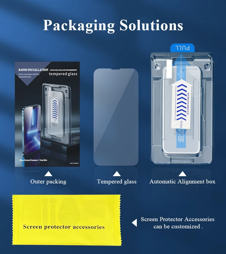 Easy Install Screen Protector With Dust Removal Strip For Iphone 14,For