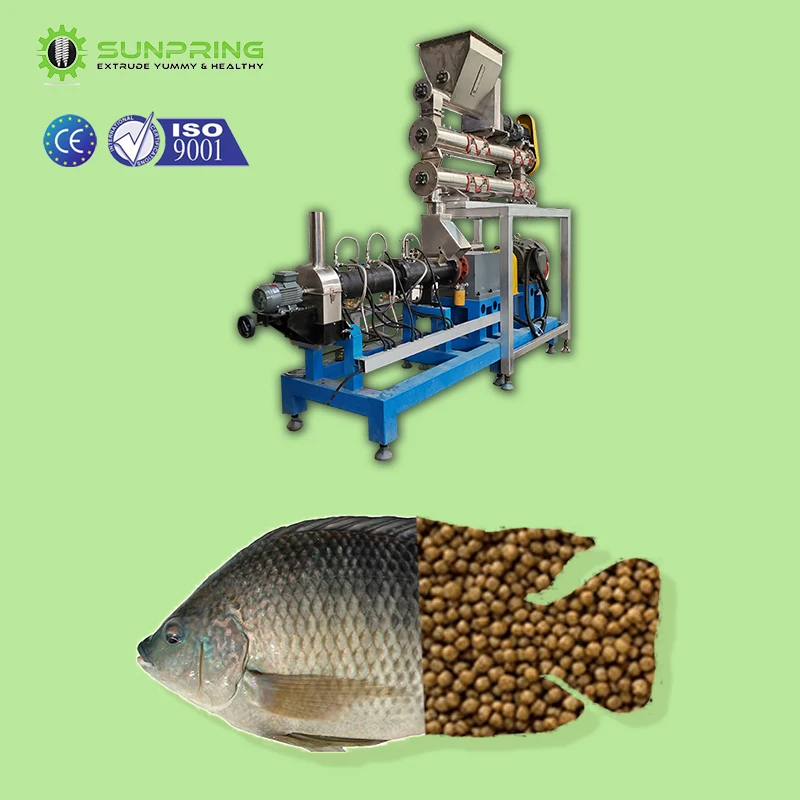 floating fish pellet mill animal feed making machine the price of fish pellet extruder machine extruder for floating fish feed