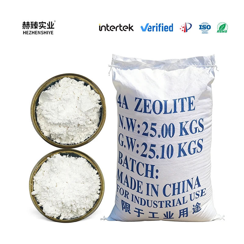 High Purity Natural Clinoptilolite ISO9001 REACH Certified Ammonia Removal Water Treatment Pure White Zeolite Powder 4A Zeolite