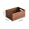 Medium-sized storage box - Black walnut