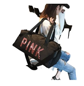 Custom Travel Luggage Bag Waterproof  Polyester Training Travelling Handbag Yoga Bag Sport Duffel Gym Bag for Men Women