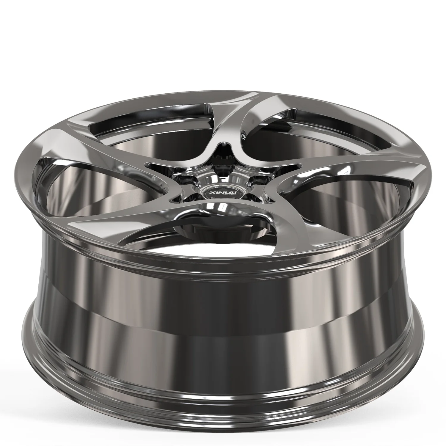 XL 1-Piece Monoblock Chrome Wheel Rim Deep Dish Concave Custom Forged Wheel 5x114.3 5x120 5x112 Car Alloy Wheels - Image 6