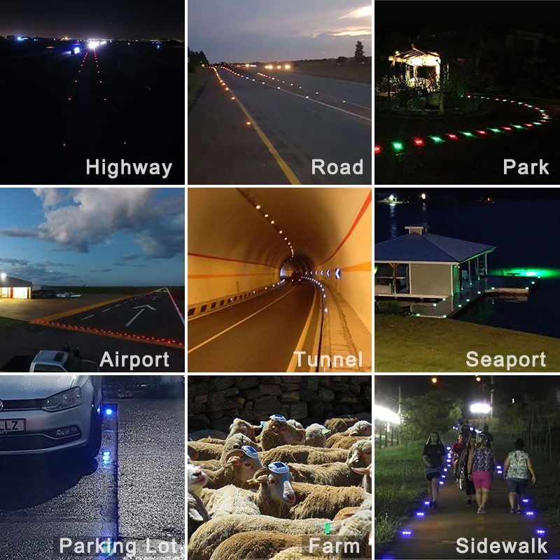 30T Грузоподъемность IP68 Водонепроницаемый приподнятый дорожный Маркер Солнечный кошачий глаз дорожные шпильки с ножками