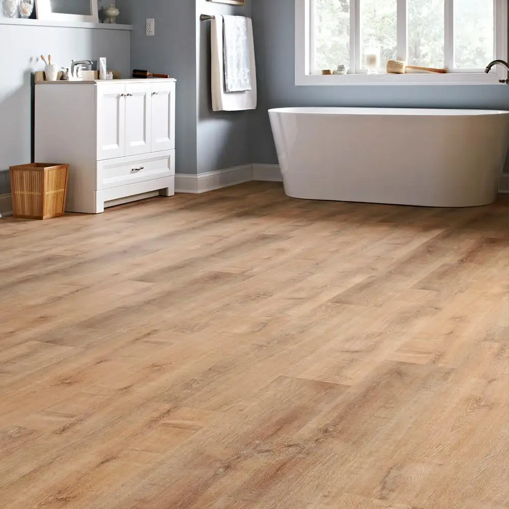 Waterproof Rigid Core Wood Look Rigid Planks Click Lock Spc Vinyl Flooring  - China Click Floor, Vinyl Plank Floor