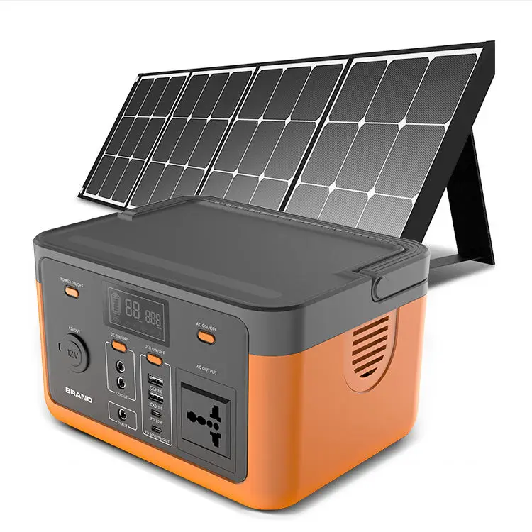 Portable power station with LiFePO4 battery, 256Wh–5120Wh