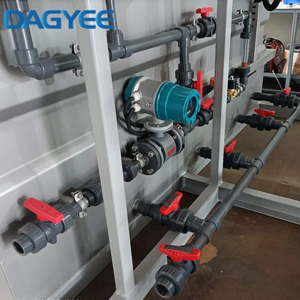 Система подачи полимера Asp подготовки порошка Sus304 316 Pp 500l 1000l 3