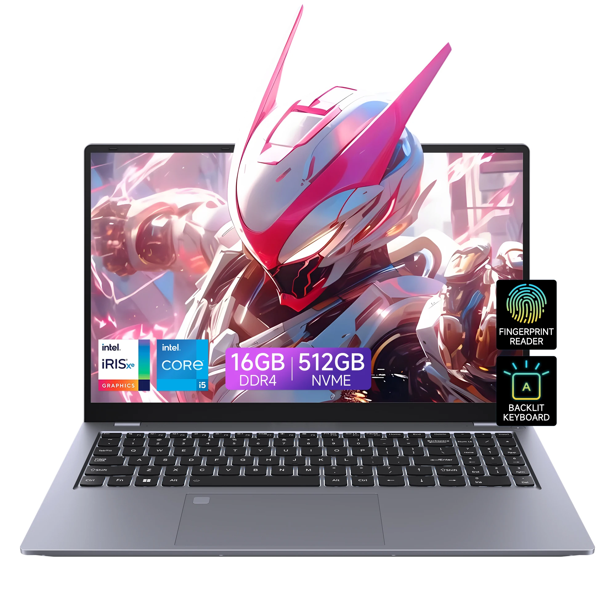 Core I5 12th Intel New Laptop 15.6 Inch 1080P IPS 16GB DDR4 512GB 256GB SSD Brand New Laptops I5 Gaming Laptop