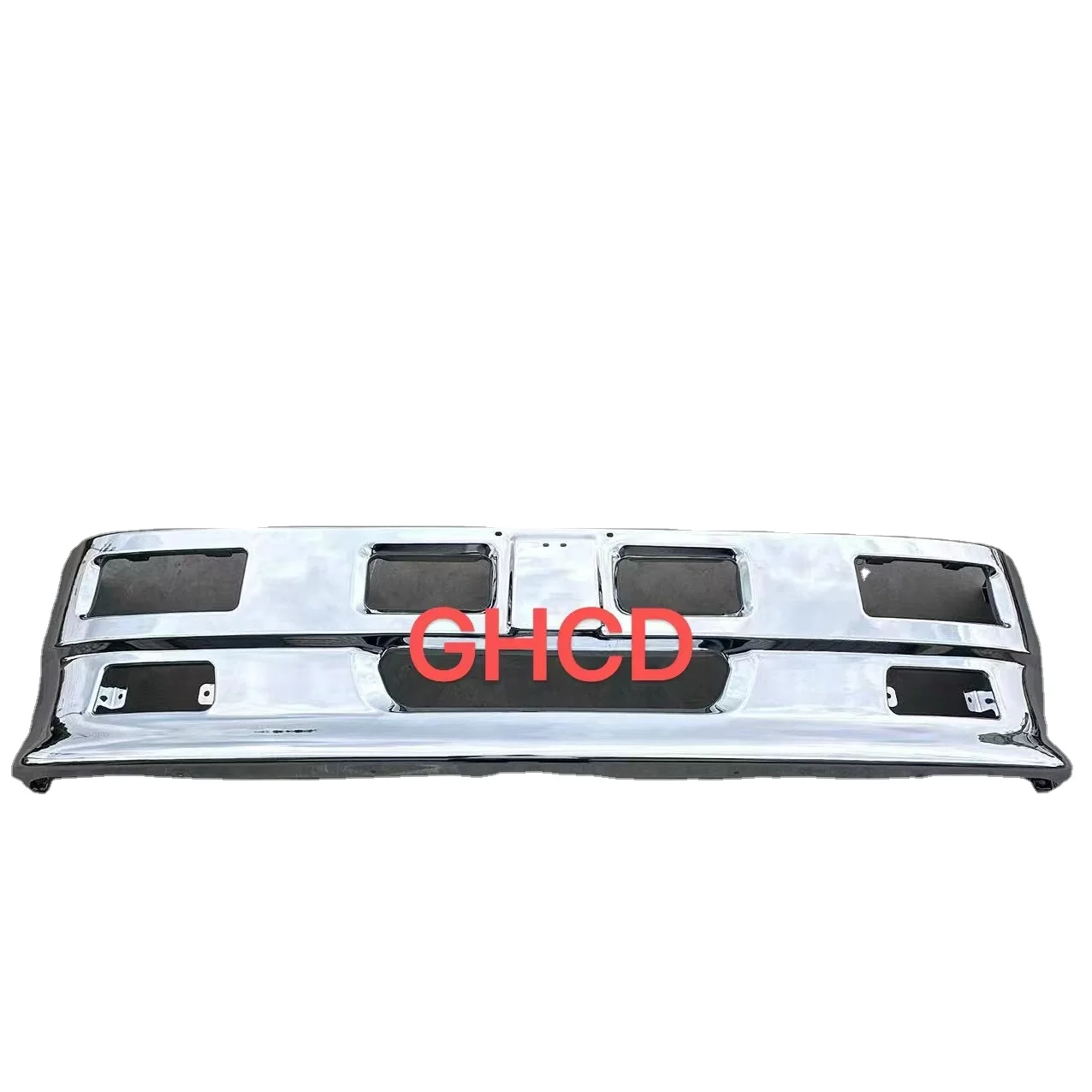 GHCD High Quality General Chrome-Plated Bumper for Japanese Truck Size 1700(1750)and 1900(1950) Iron Material Factory Price