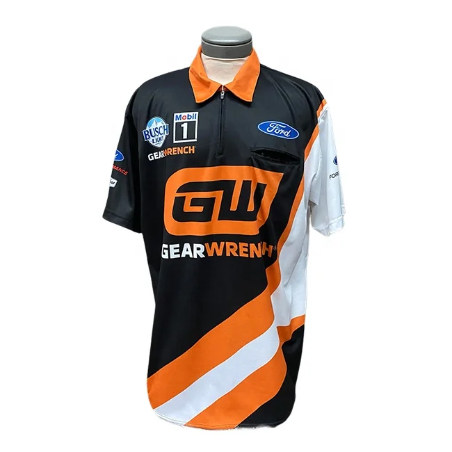 Custom Sublimation Motorcycle Shirts Custom Racing Polo Shirt ...