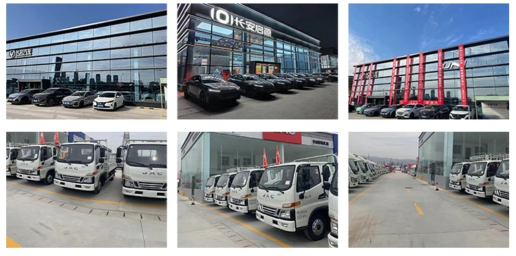 China's new Foton Xiangling M1 EV model left drive 90 km mini cargo box/flat panel electric cargo truck manufacture