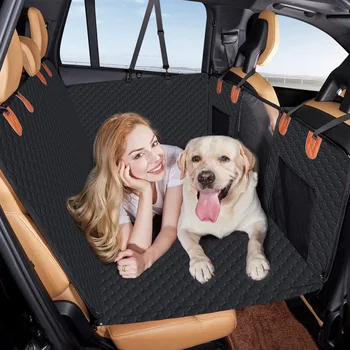 Waterproof Easy-cleaning Dog travel mat Seat Extender Backseat Extender for Dogs Car seat Cover