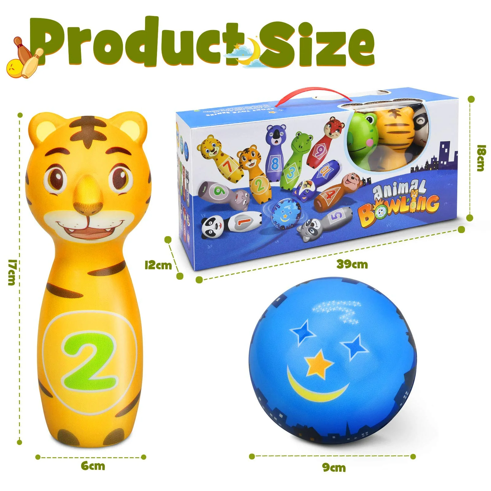 Набор для боулинга мини игрушки дома и улицы подарки игры набор