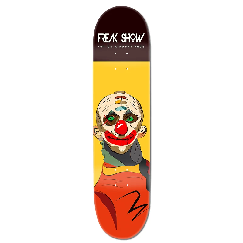 Una tavola da skateboard fuori dal comune