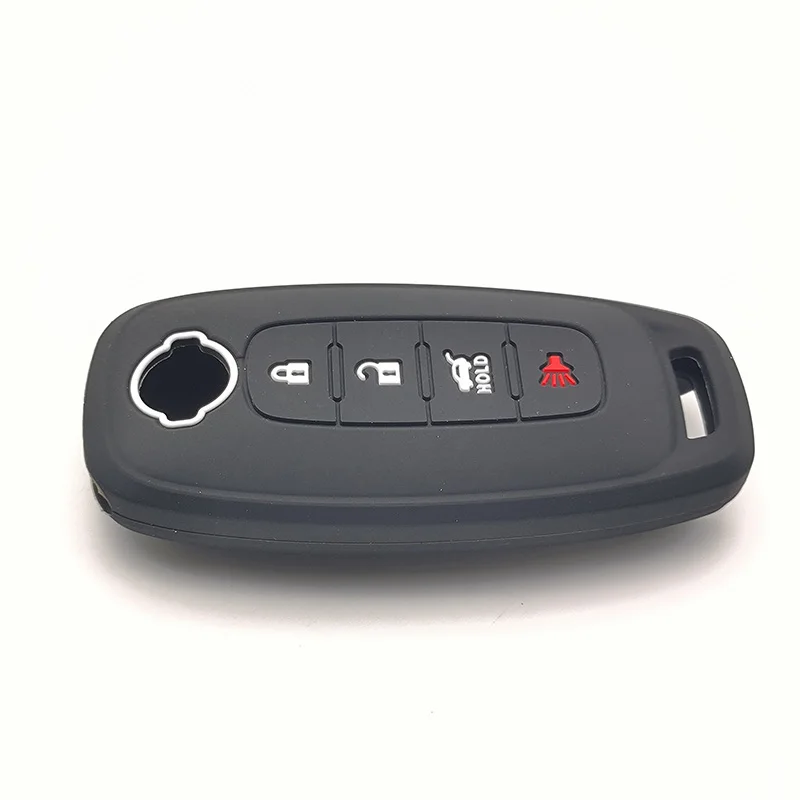 Leather Car Key Cover Smart Remote Fobs Case Auto Accessories for Nissan Versa Pathfinder Rogue Qashqai Ariya X-Trail 2023 2024