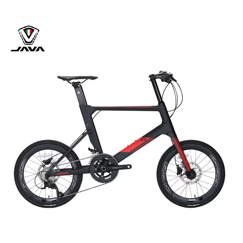 ロードバイク　JAVA LIMIITED CL 20 Java CL Carbon Fiber 20 Inch Mini Bike - 22 Speed Road Commute