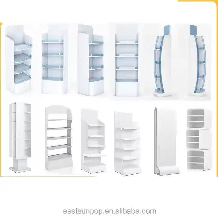 Custom Retail Product Promotion Free Standing Point of Sale Corrugated Cardboard Display Stand for Consumer Electronics