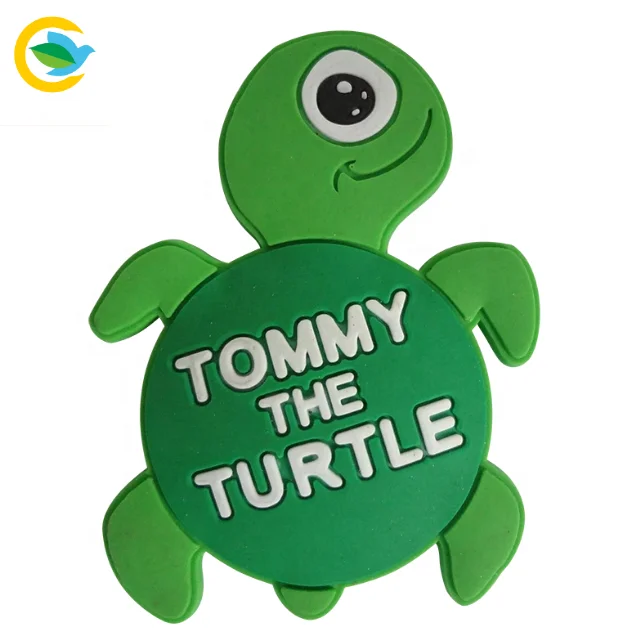 decoration gifts magnet pvc rubber tortoise souvenir animal