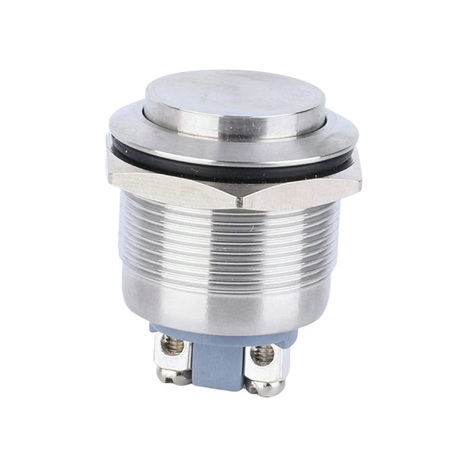 22mm Electronic Push Button Type Handle Snap Reed Plunger Slide Waterproof 220V Push Button Switch