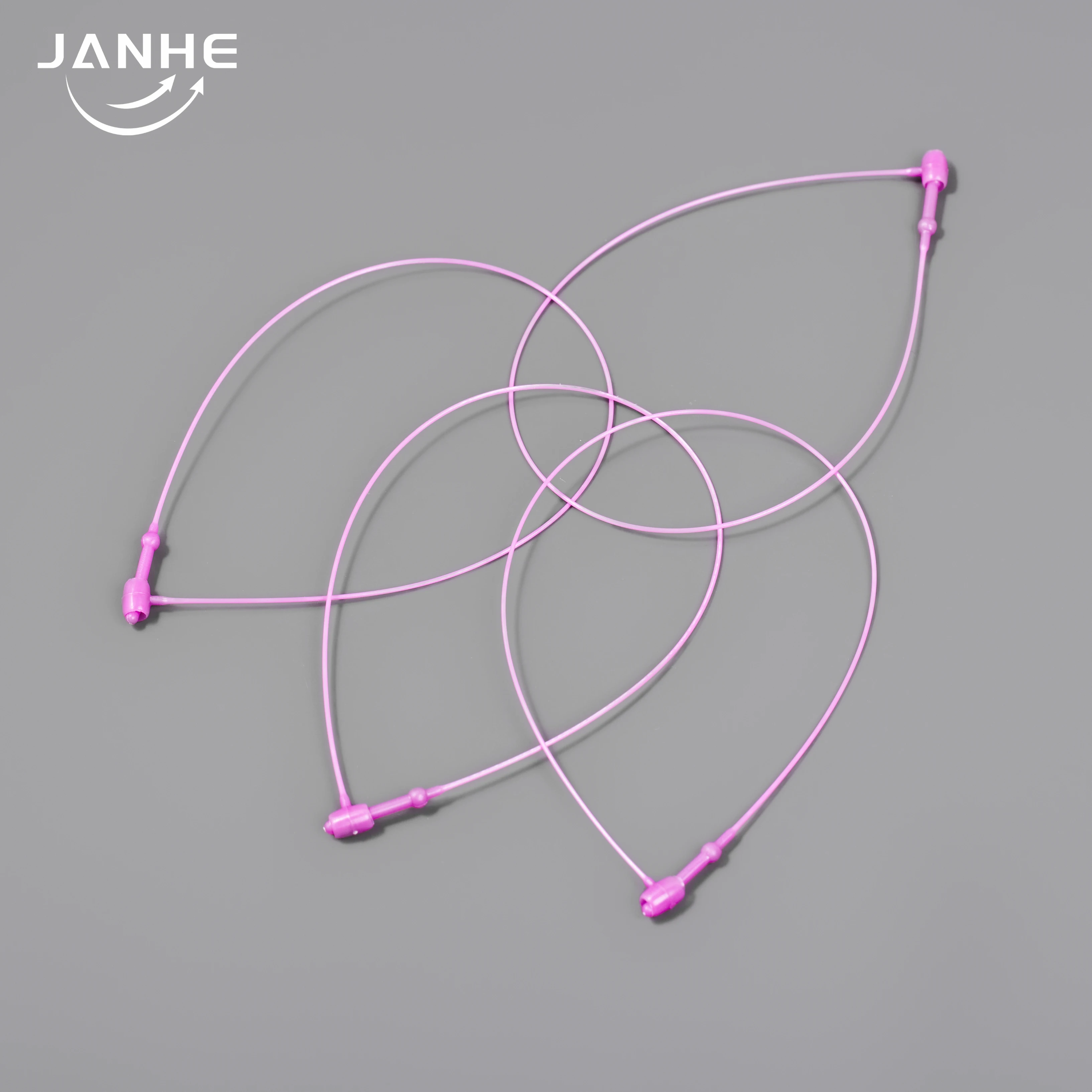 Wholesale Colorful Plastic Pp Loop Lock Pins Loop Pins for Garment Packaging