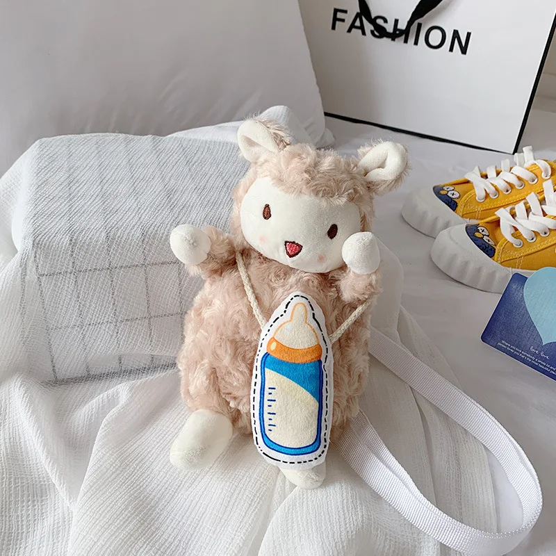 2024 Cute Little Sheep Plush Bag - High Quality Fashion