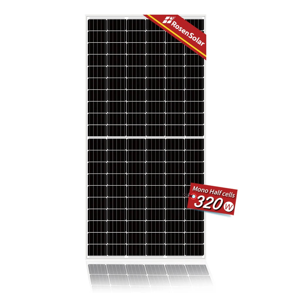 half cell mono panel 30v 320w solar panel for 5kw 10kw energy system