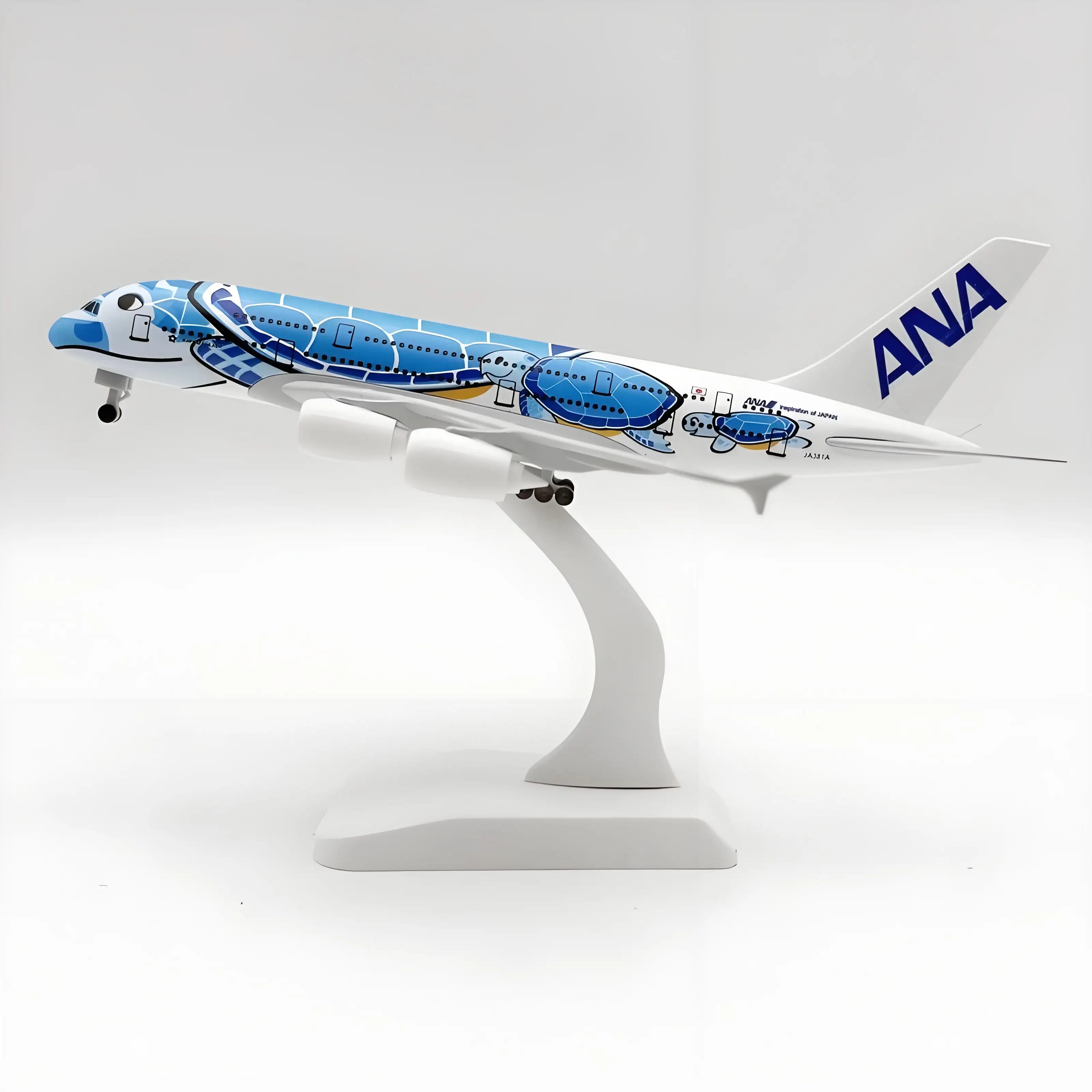 ⑩Air busA380／Blue Turtle1/230=約30cm Special Offer 1/350 Scale ANA Airbus A380 Blue Turtle Livery