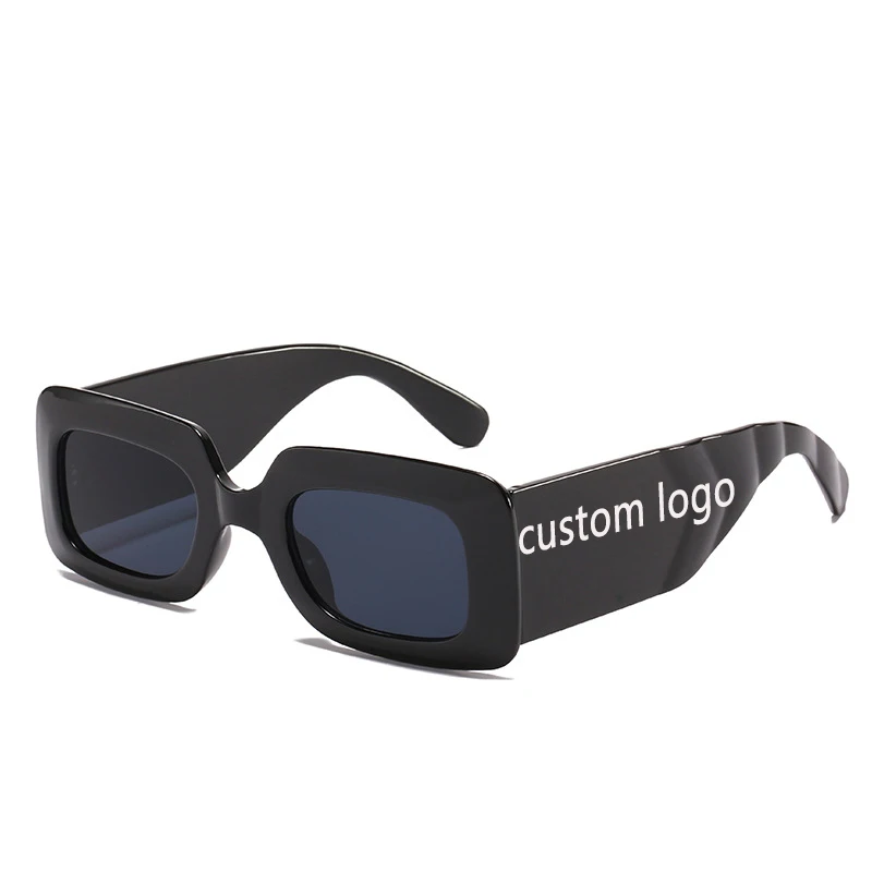 2023  New Style Retro Oversized Square Luxury   Shades Summer Sunglasses Women Men  Custom Logo