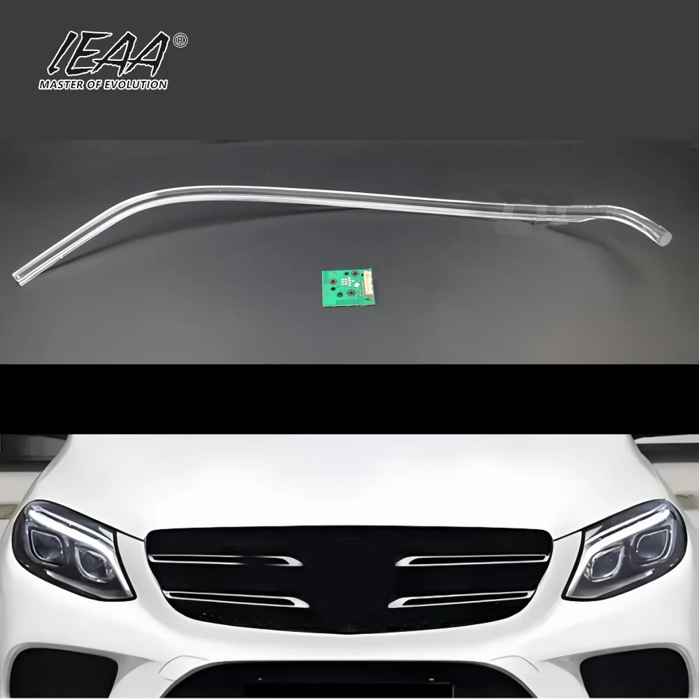 Geschikt voor Mercedes-Benz GLE-Class W166 2015-2019 Koplamp LED-strip dagrijlicht LED DRL Lichte geleidingstrip