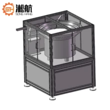 Professional Customized Automatic Vibration Bowl Feeder With Soundproof Enclosure Vibrating Cap Feeder