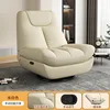 [cat scratching skin] beige-manual sitting and lying