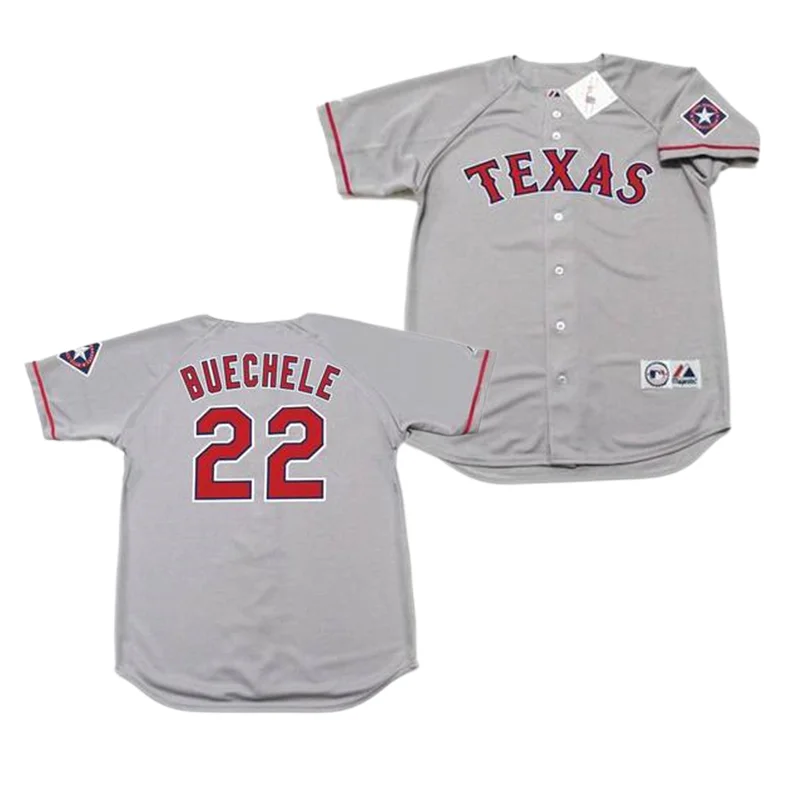 Wholesale Men's Texas 16 LEE MAZZILLI 17 MICKEY RIVERS 19 JUAN GONZALEZ 21  REUBEN SIERRA 25 BUDDY BELL Baseball Jersey Stitched S-5XL From  m.