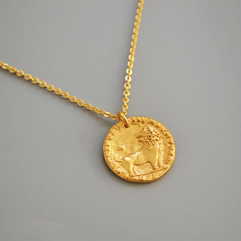 Custom 18k Gold Plated Embossed Wild 