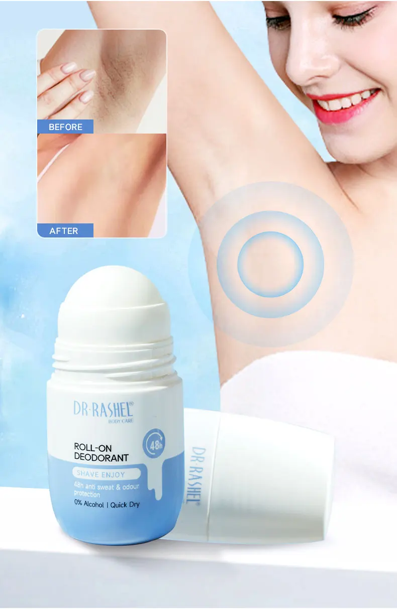 For Herbal Body Underarm Armpit Anti Sweat Odor Removal 48 Hours Long Lasting Refreshing Deodorant Liquid for Unisex
