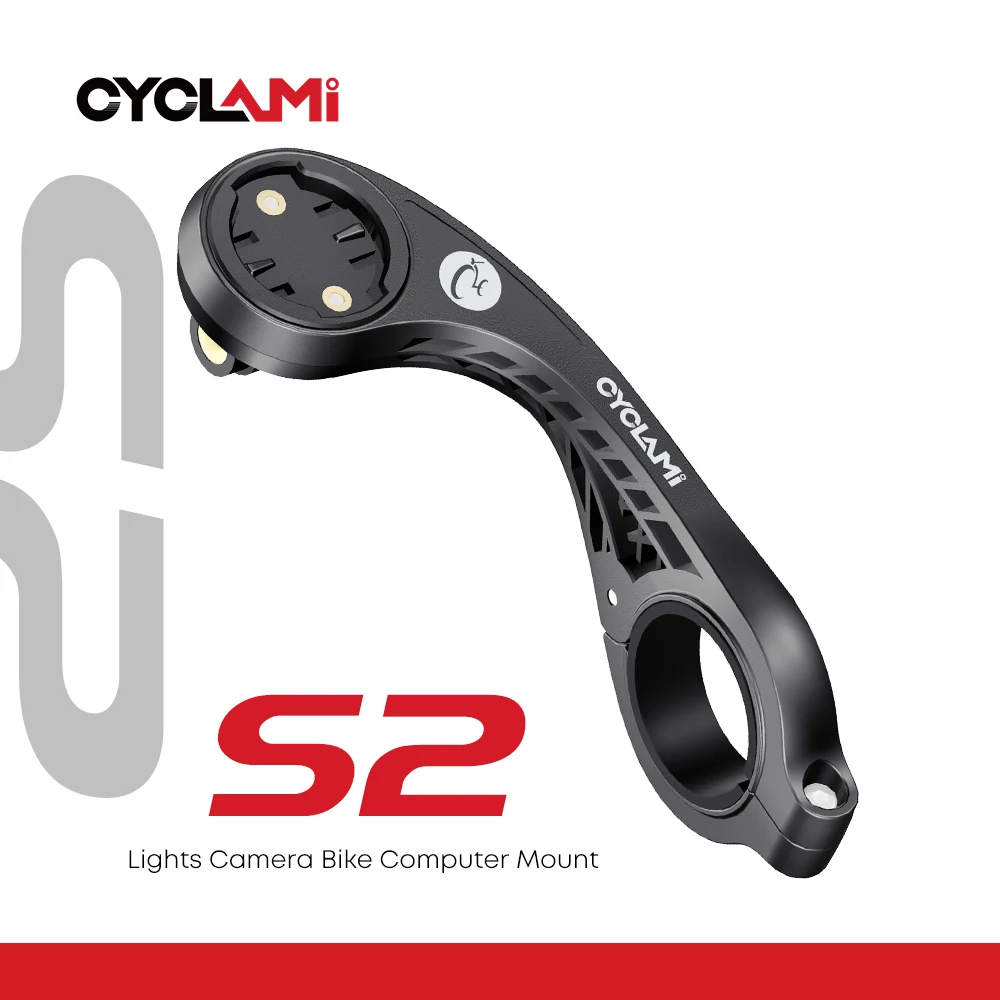CYCLAMI S2 Bicycle Computer Camera Holder Bike Handlebar Mount Equipment Mountain Road Cycling Bracket for Garmin
