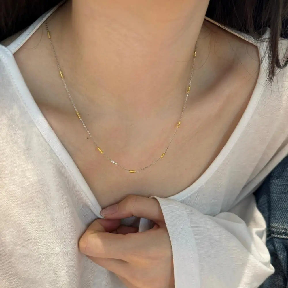 KAKODIY simple elegant fashionable 925 sterling silver chain Jewelry for Women necklace detail 2