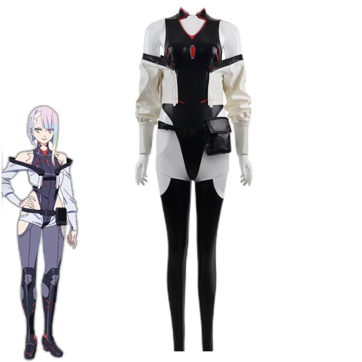 サイバーパンク　？　コスプレなどに This white cyborg actually exists in Japan⚡︎ ⁡ ⁡ #サイバー
