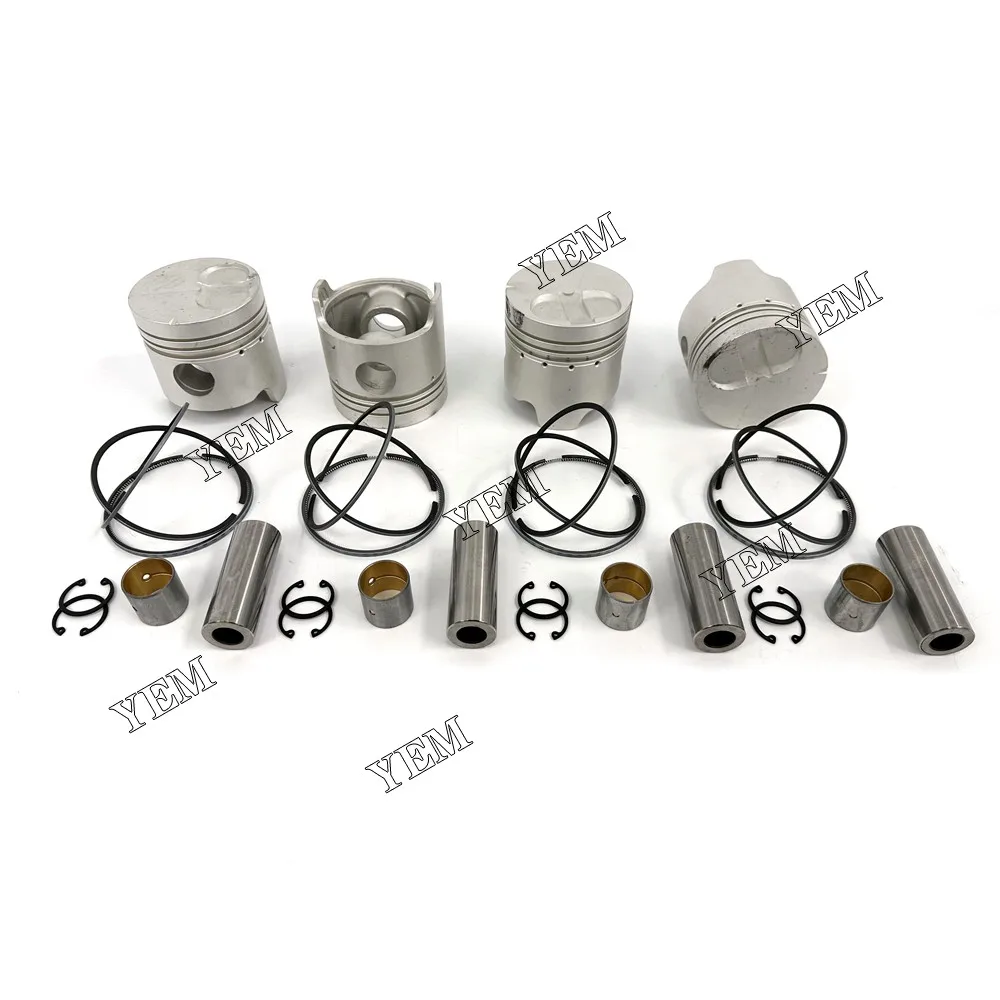 3B Piston With Ring Kit Set for Toyota Engine. 2