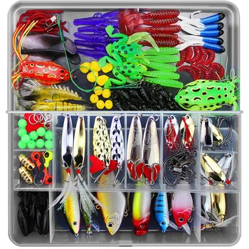 Plombs De Pêche En Laiton – 46 Pièces, 1,8g à 10g, Filetés Et Biseautés, Boîte Rangement, Eau Douce Et Salée