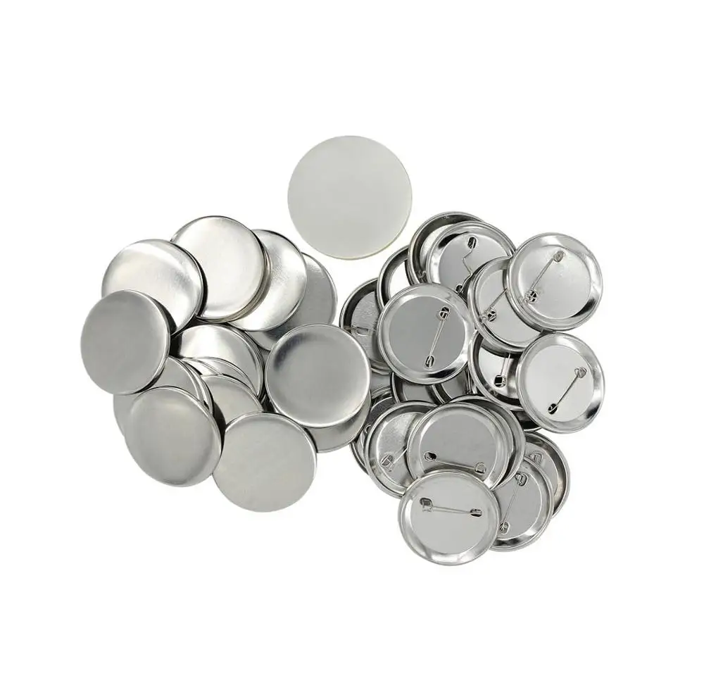 37mm Button Maker Kit with 37mm Paper Cutter and 1000 Pcs 37mm Safety Pin Button Badge Supplies