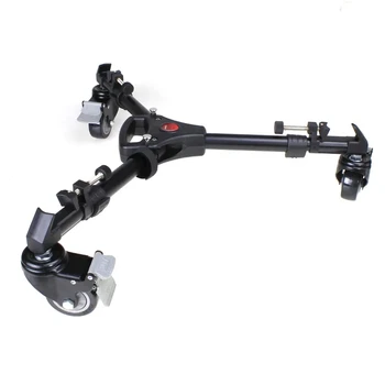 YUNTENG YT901, a Professional Folding Aluminum Alloy Large Tripod With Wheels, Suitable for Mobile Phones and DSLR Cameras. detail image